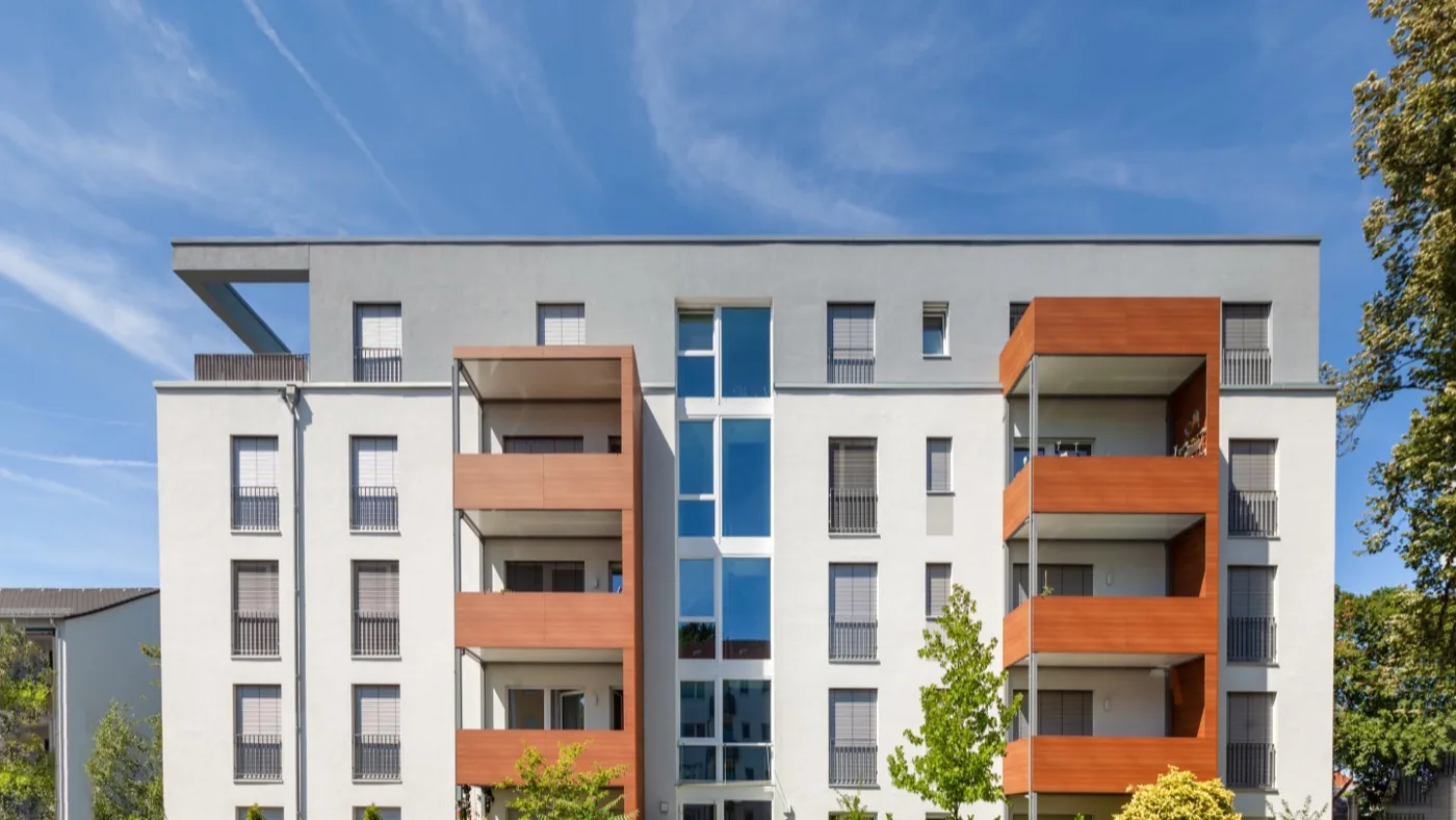 Wohnbau Jaspertstraße, Frankfurt — Immobilienfotografie Maximilian Sydow