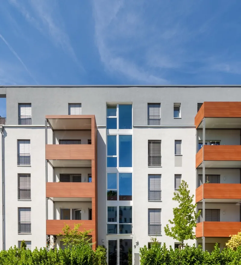 Residential building Jaspertstraße, Frankfurt — real estate photography by Maximilian Sydow